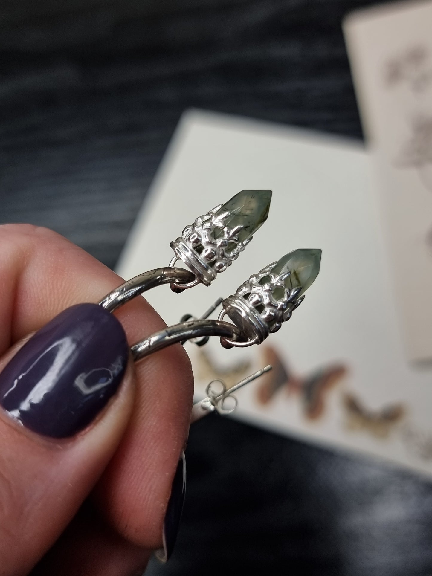 Chloris Hoop Earrings MTO