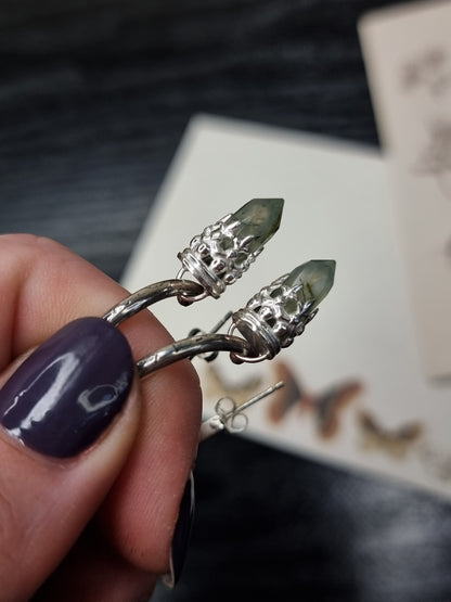 Chloris Hoop Earrings MTO