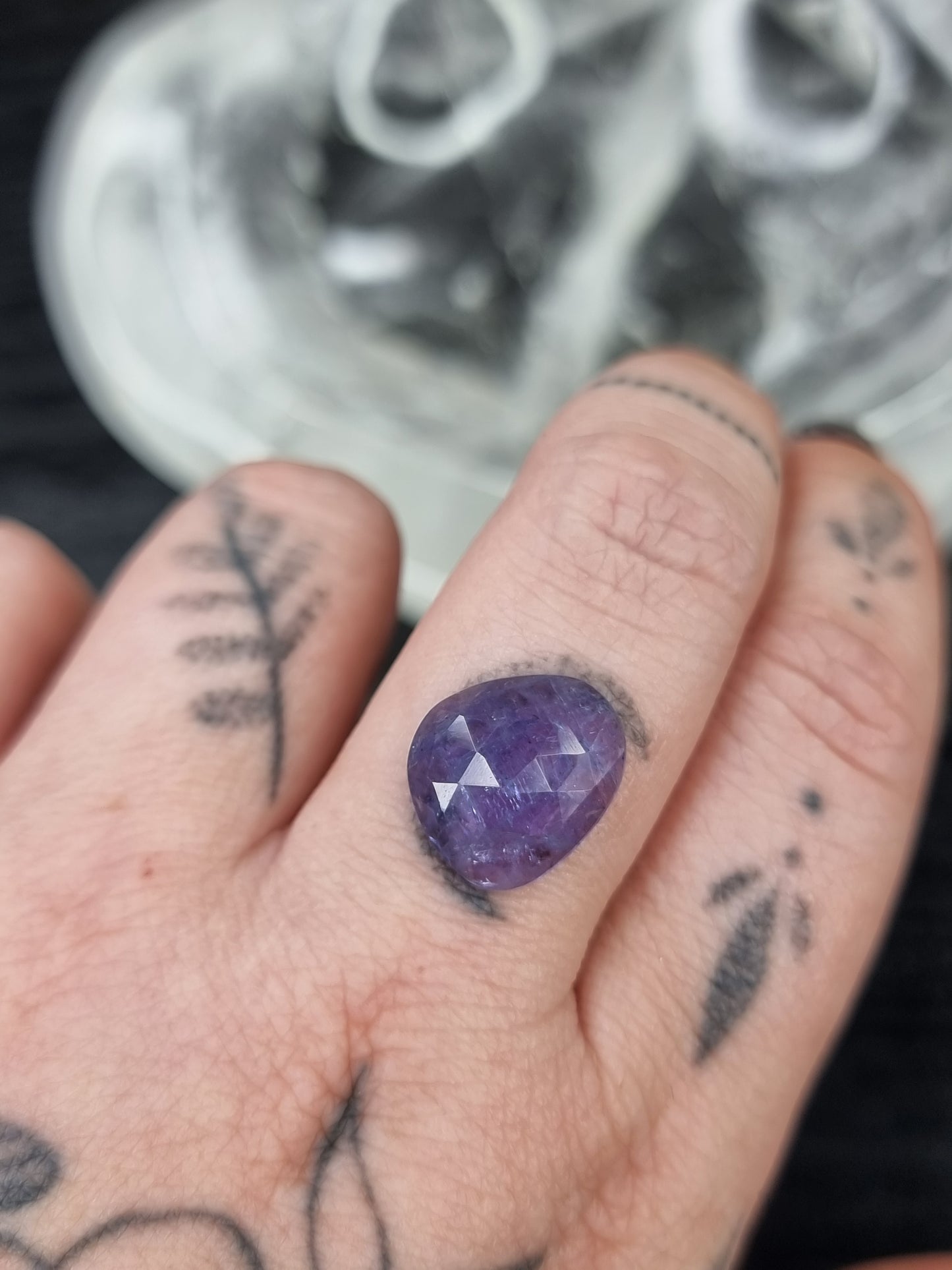 Tanzanite Rose Cut PYP
