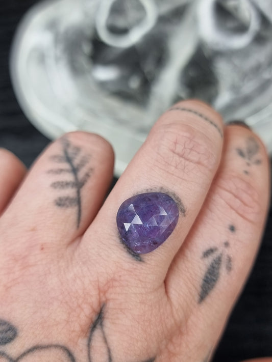 Tanzanite Rose Cut PYP