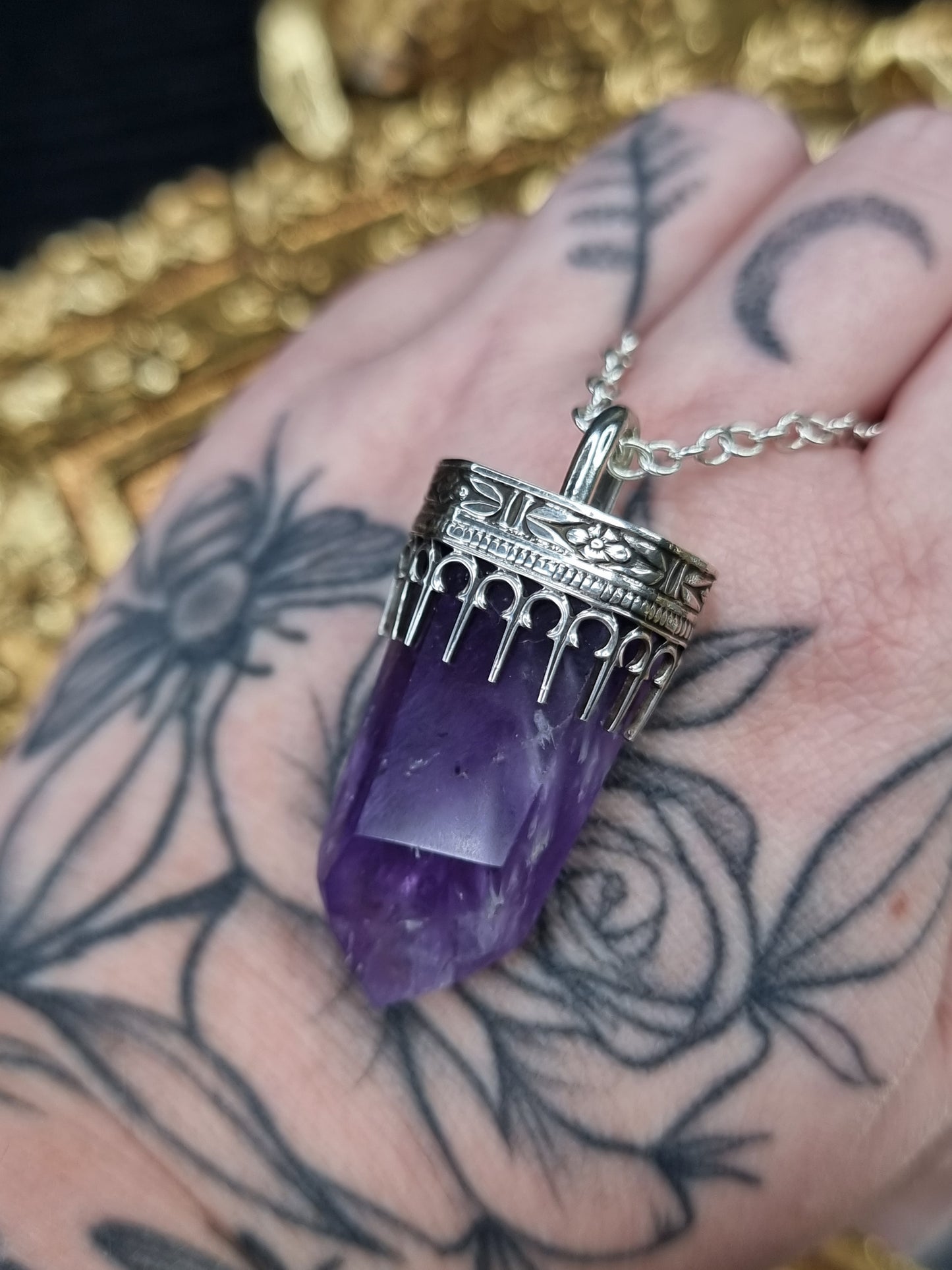 Amethyst Cathedral Necklace