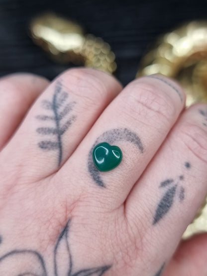 Green Onyx Heart PYP