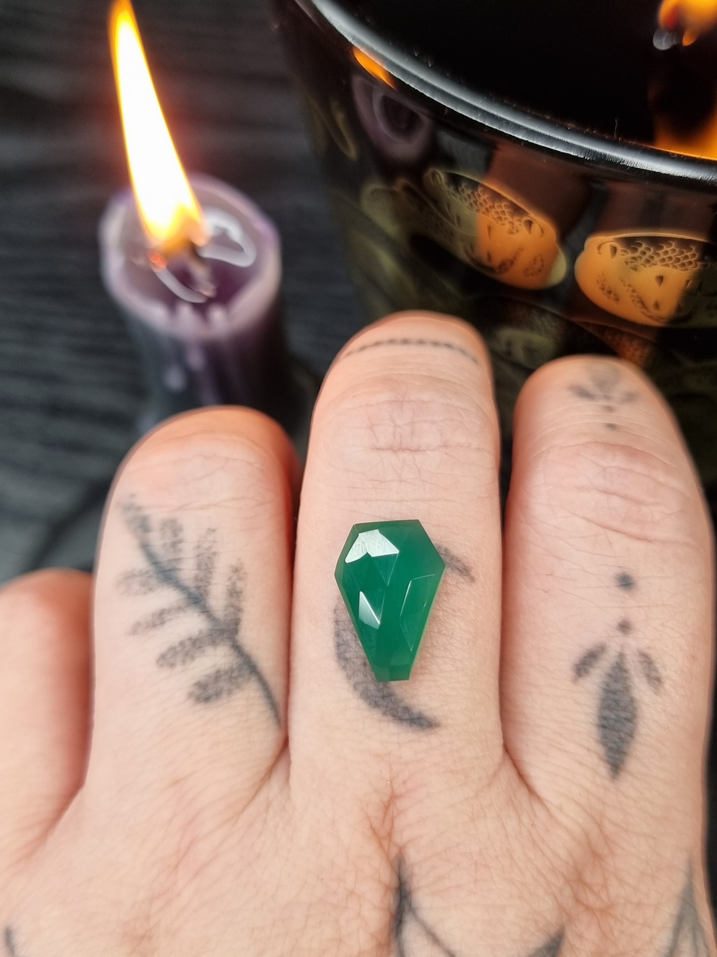 Green Onyx Coffin PYP