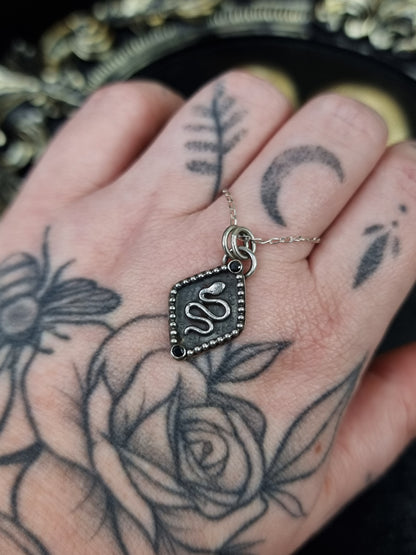 Black Serpent Necklace