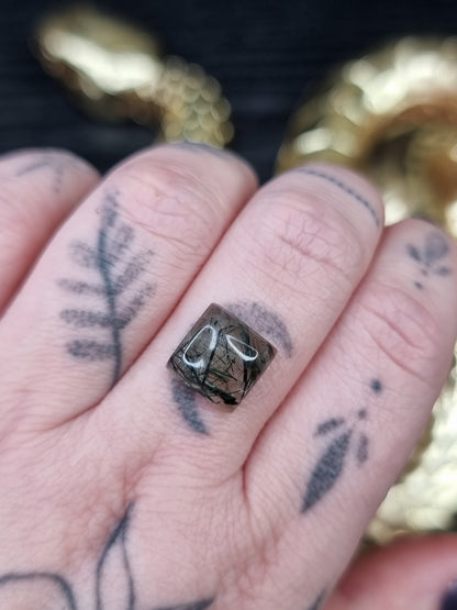 Green Tourmaline Quartz Cushion PYP