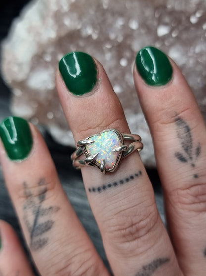 Opal Lovers Grasp Ring MTO