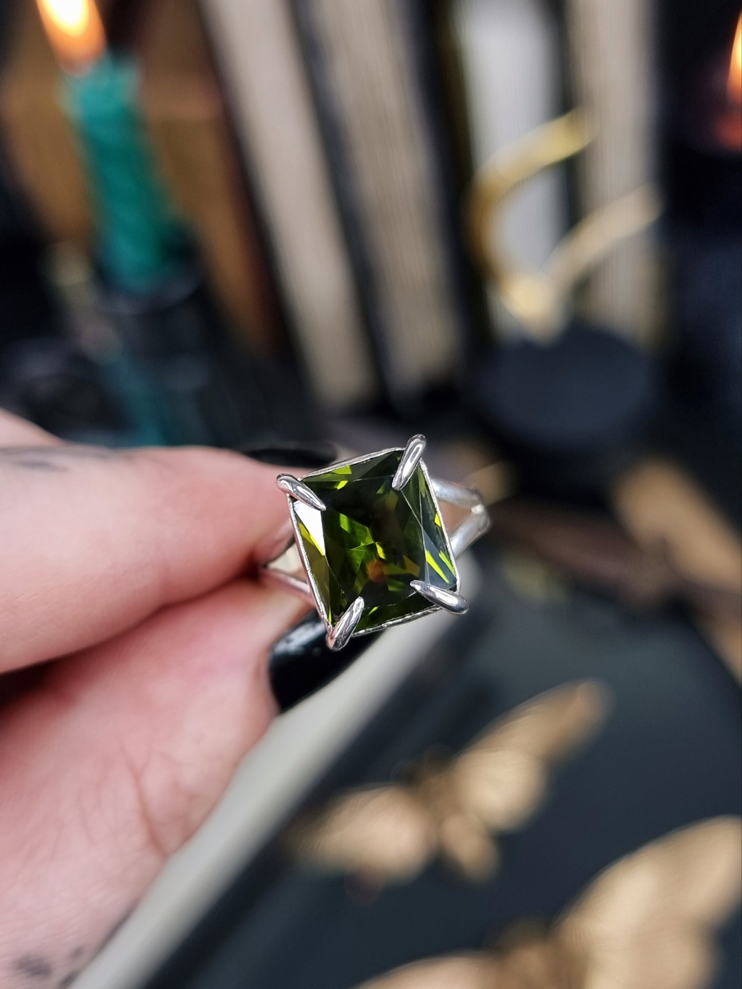 Olive Ritual Ring MTO
