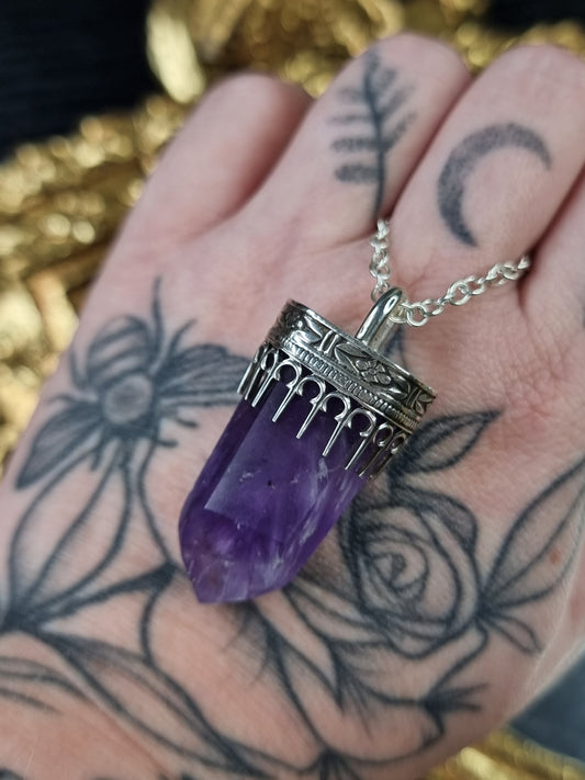 Amethyst Cathedral Necklace