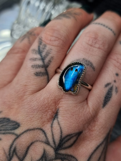 Labradorite Poe Ring MTO