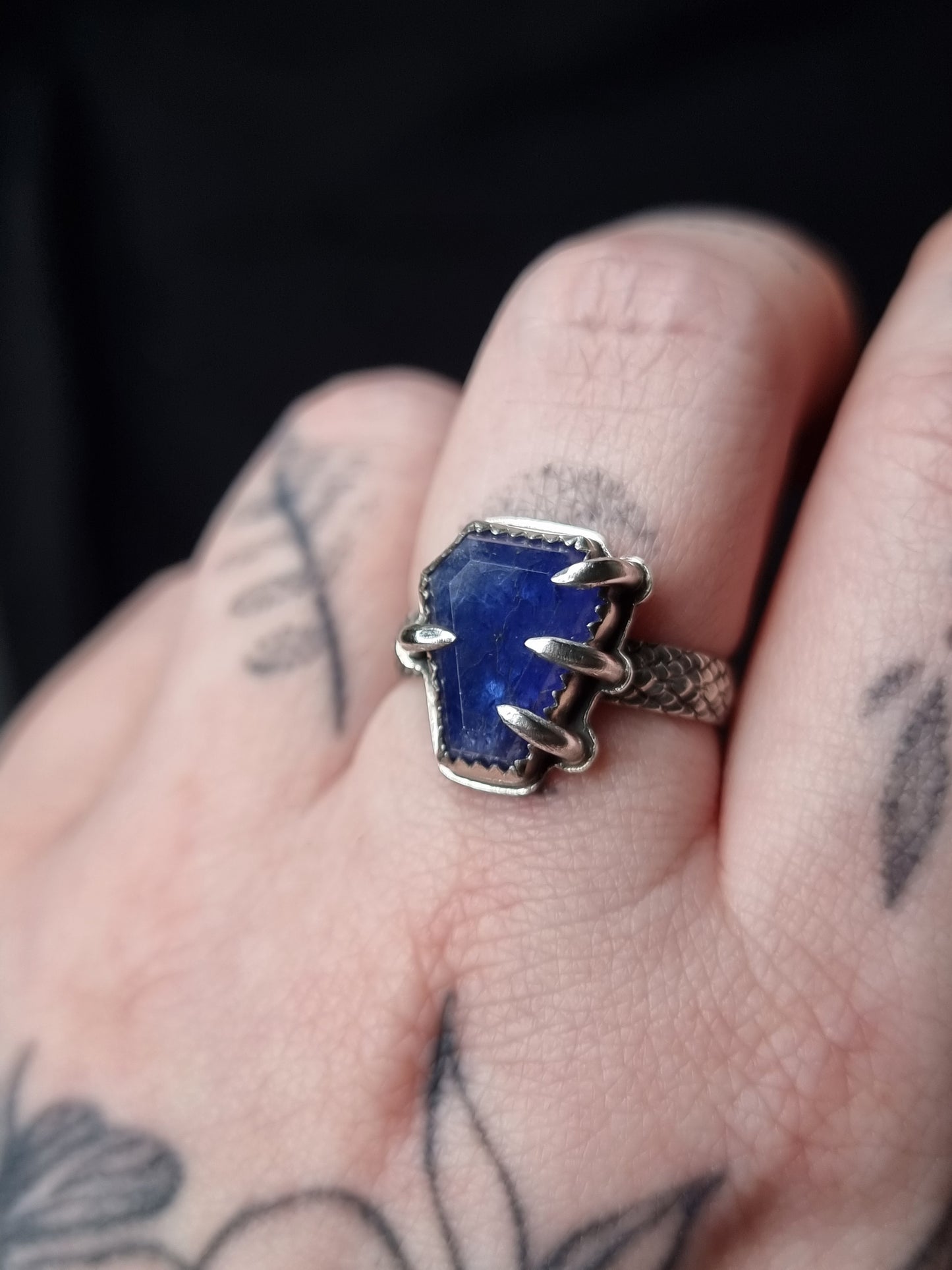 Tanzanite Crypt Keeper Ring MTO