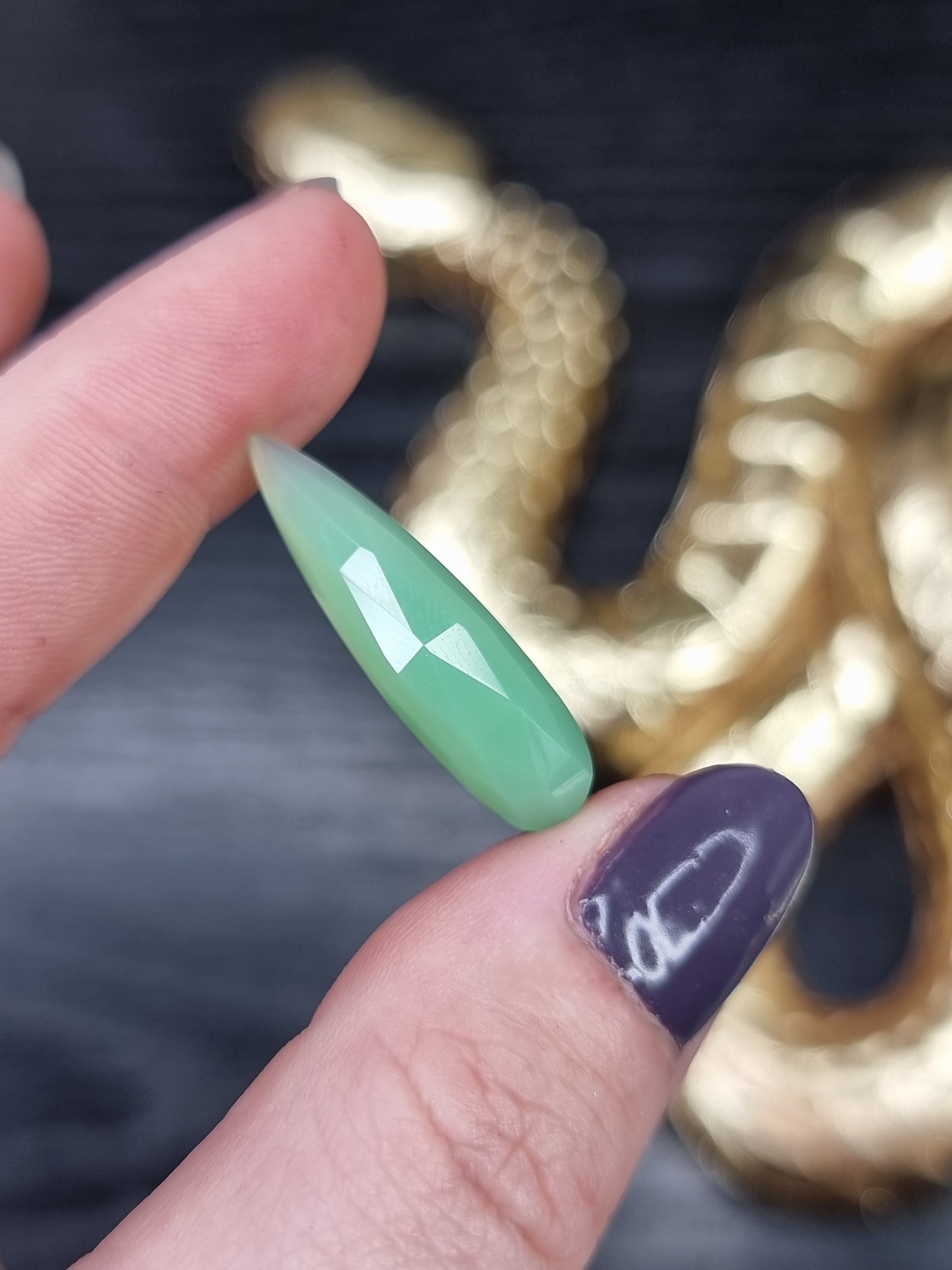 Green Chalcedony Talon PYP
