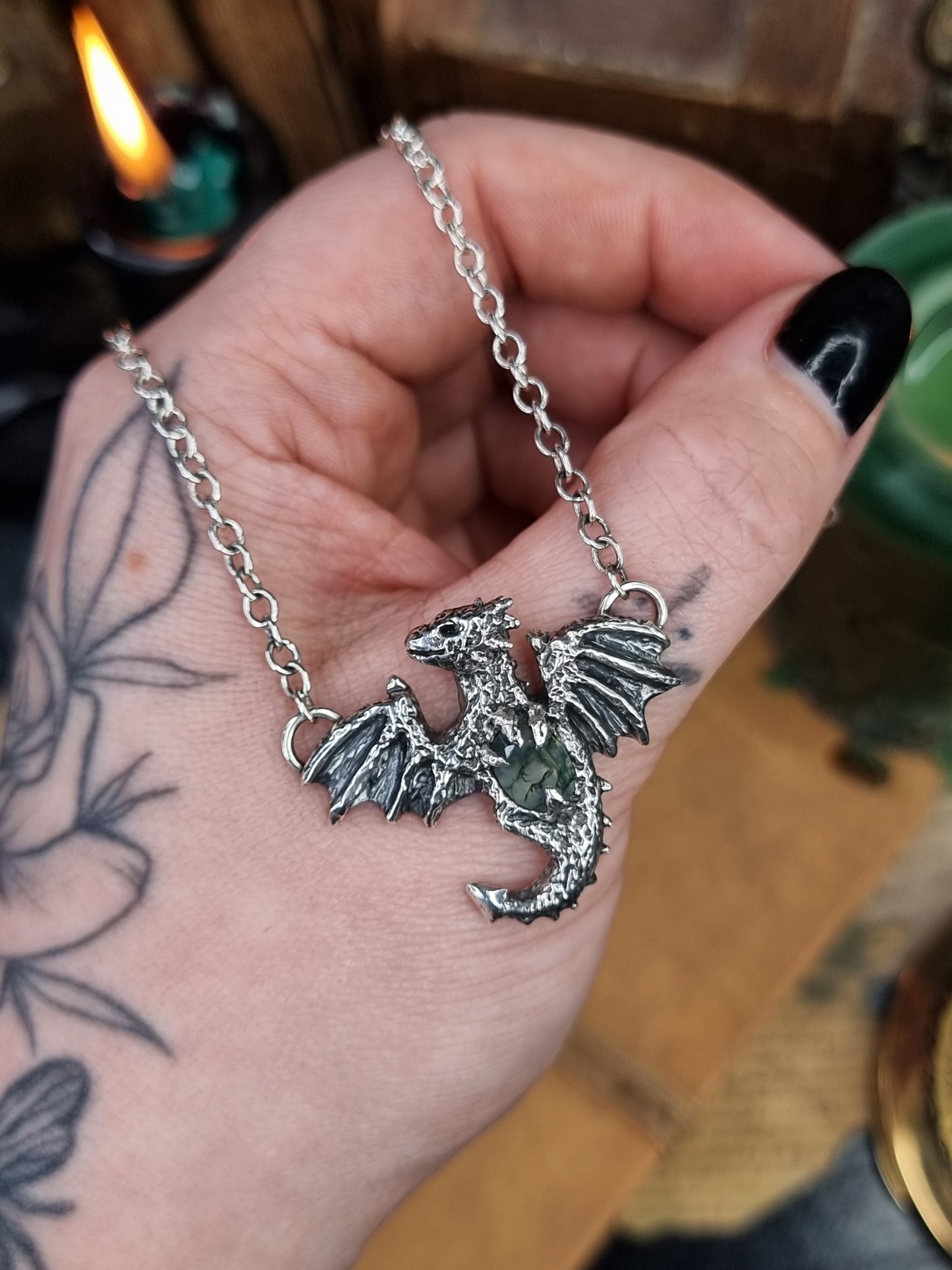 Moss Draco Necklace (LIMITED EDITION)